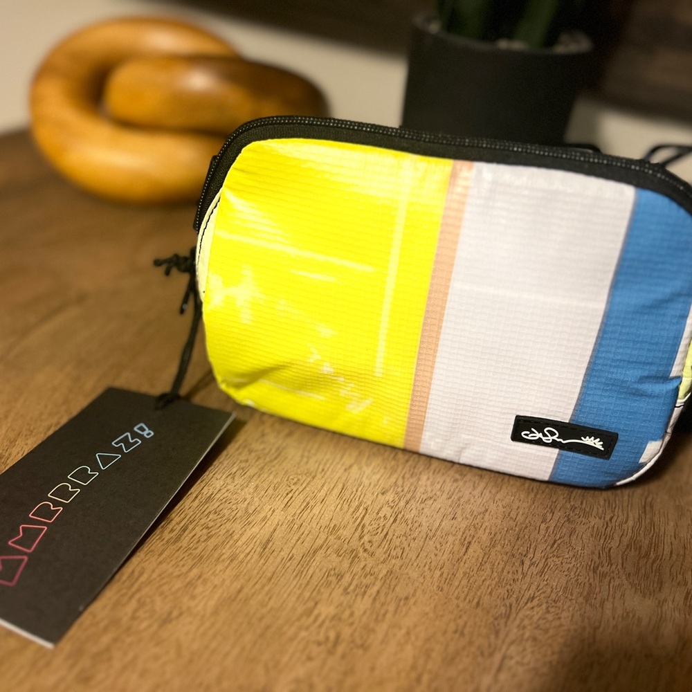 Colorful Zion Crossbody bag by Rareform-Jason Mraz concert edition